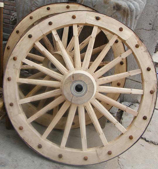 木车轮