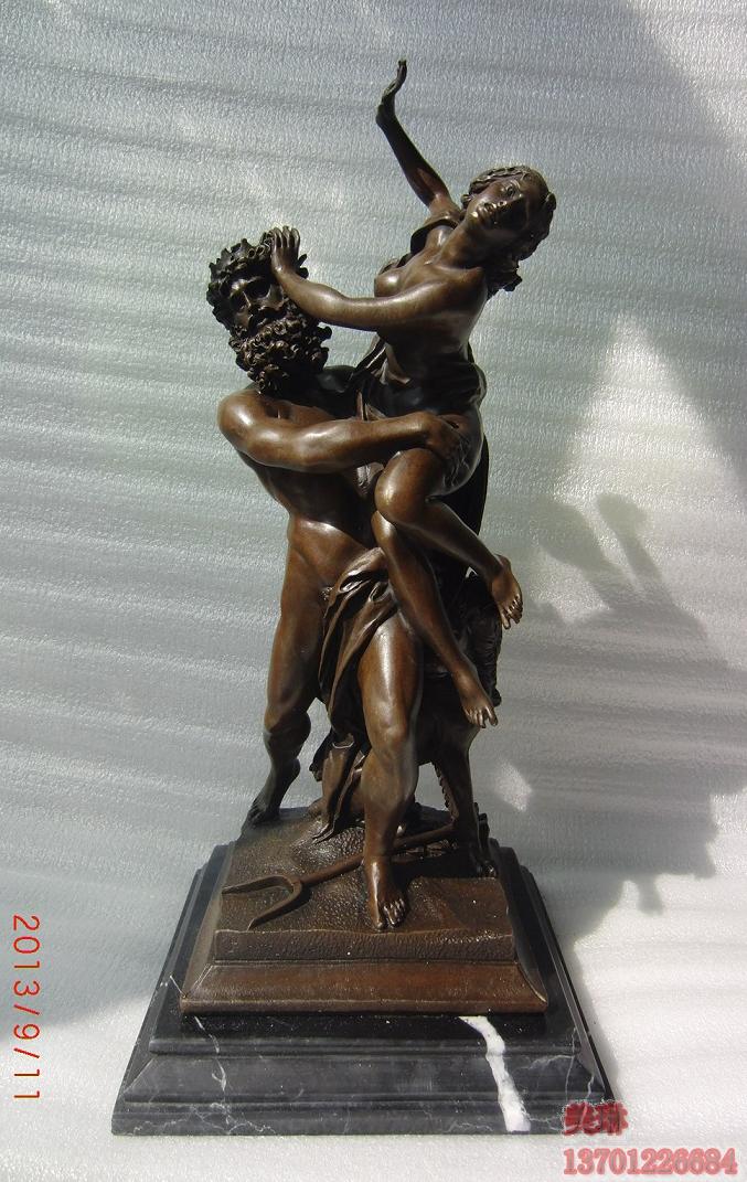 哈迪斯铜雕 人物雕塑 欧式铜像