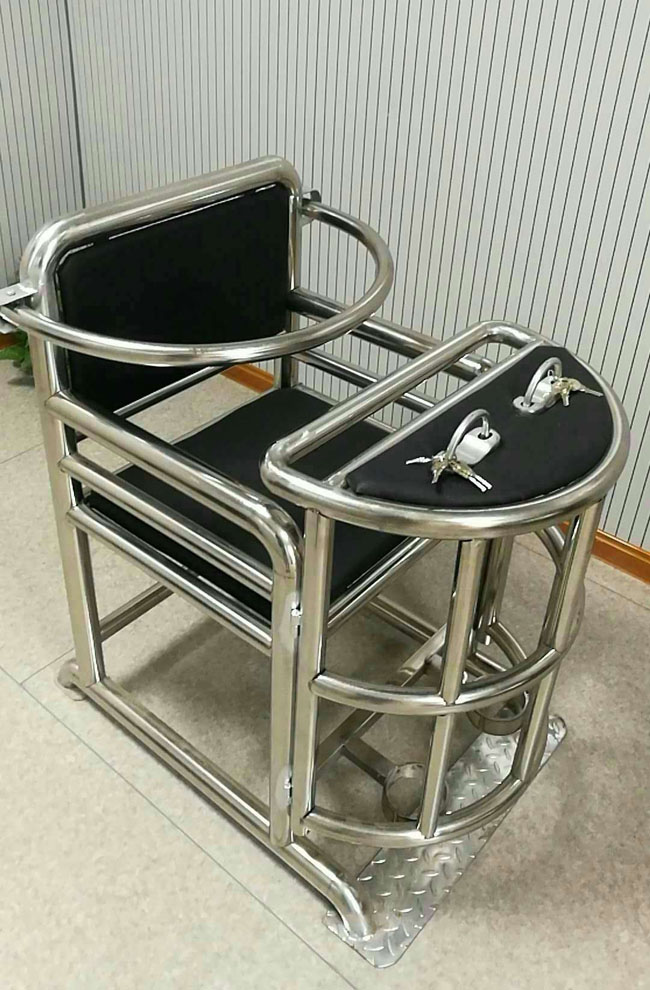 不锈钢审讯椅甘肃公安专用不锈钢审讯椅加工定做